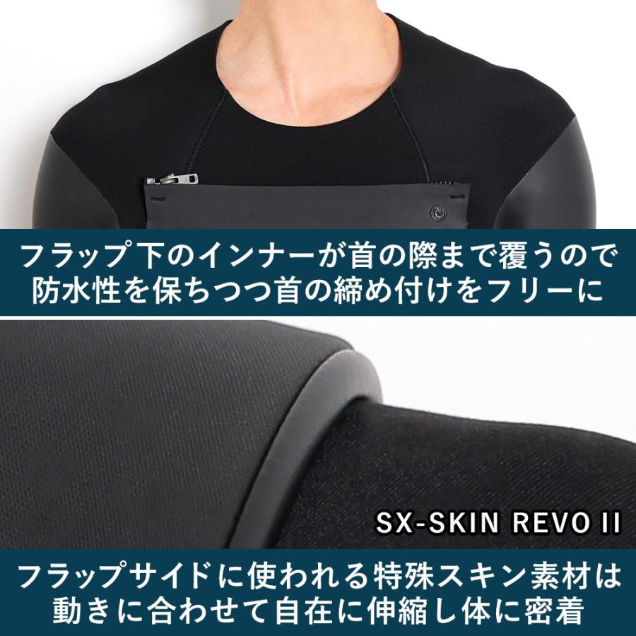 FELLOW セミドライ ウェットスーツ メンズ 5×3mm チェストジップ