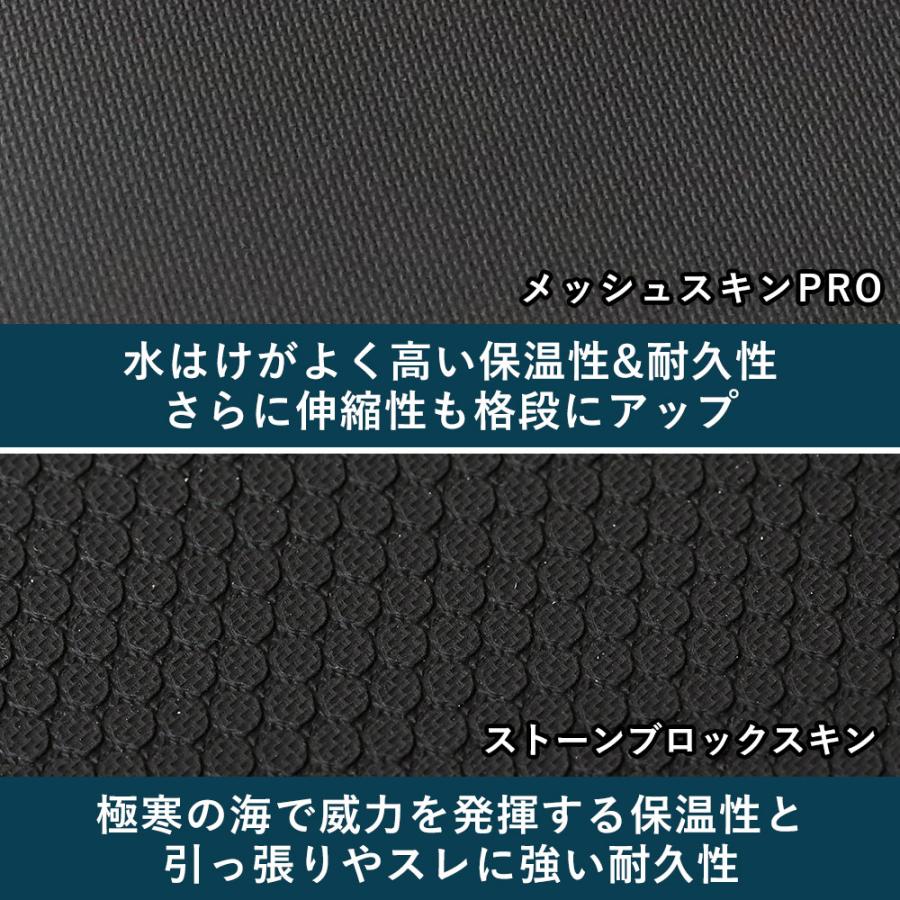 FELLOW ウェットスーツ セミドライ メンズ 5×3mm スキン ジャージ 冬