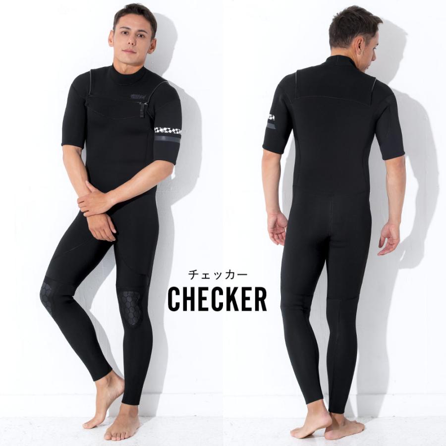 FELLOW ウェットスーツ シーガル 3mm メンズ チェストジップ