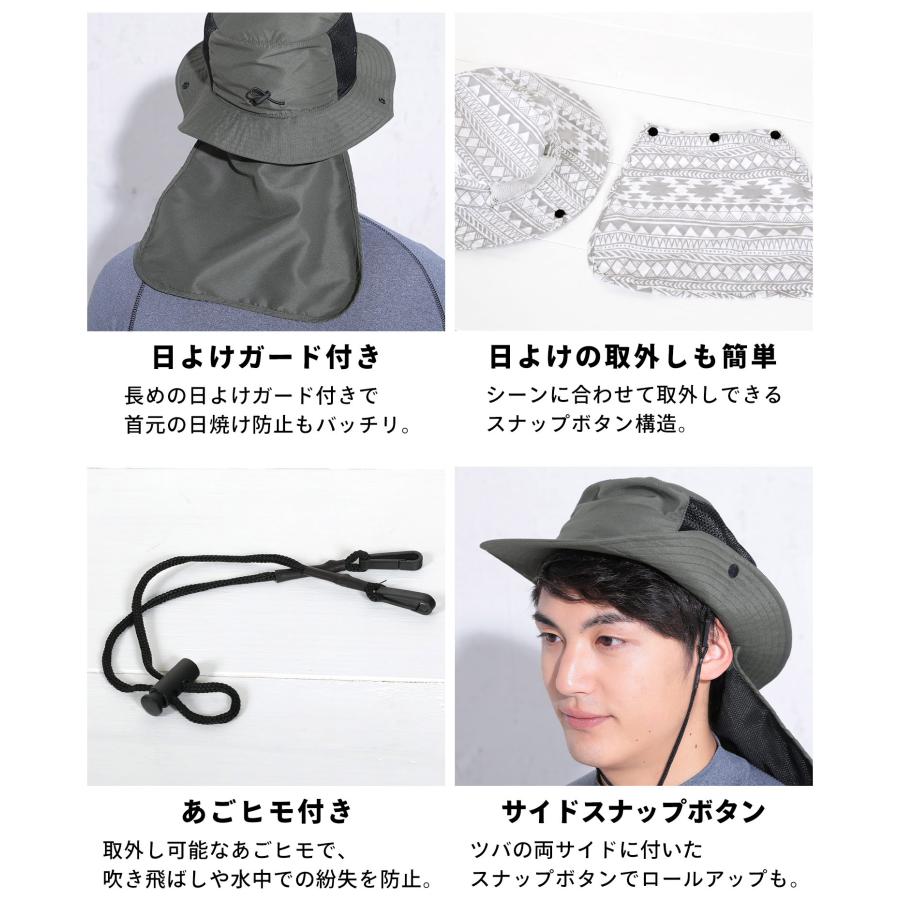 FELLOW 【4〜5日 SALE】FELLOW ビーチハット サーフハット サファリ