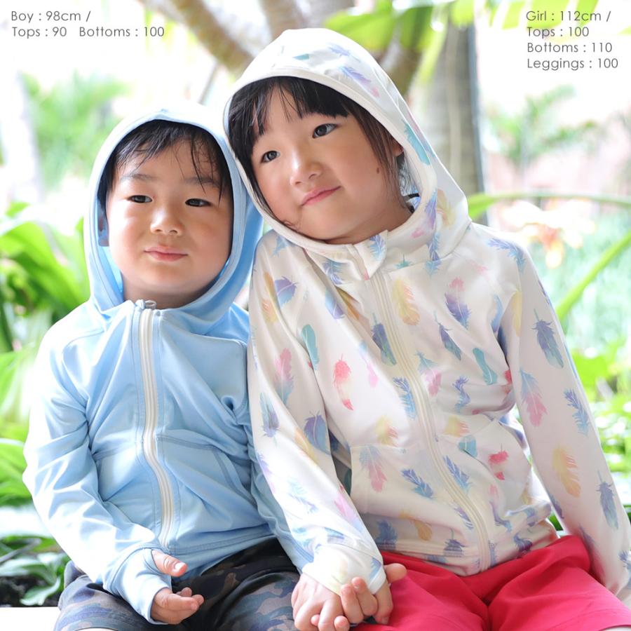 HEAZEL（ヘーゼル） ラッシュガード パーカー フード付き 長袖 キッズ