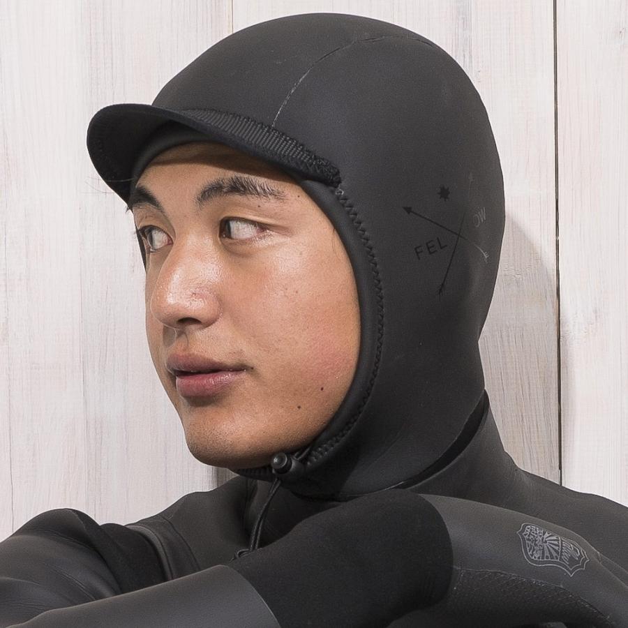 FELLOW ウェット サーフキャップ あご紐タイプ 3.5mm ウェット FELLOW ウェット サーフキャップ あご紐タイプ 3.5mm ウェット
