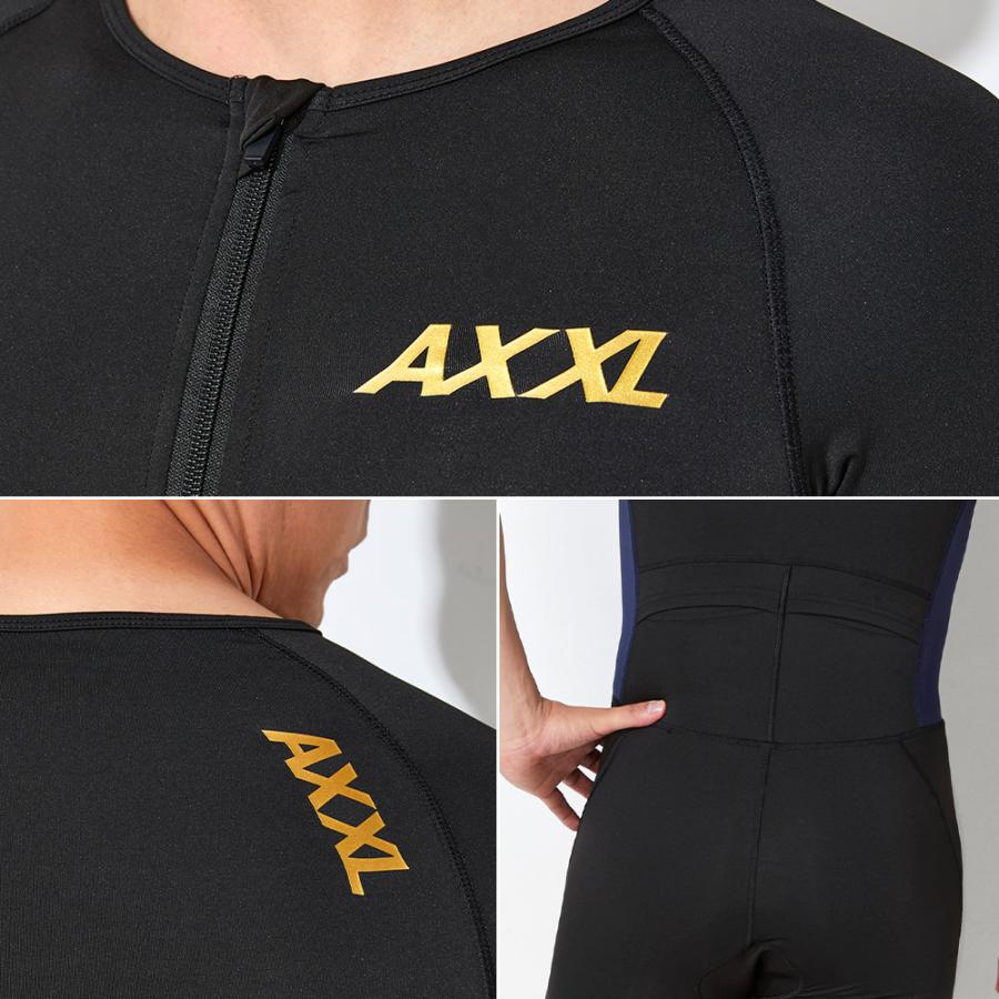 AXXL SUITS トライアスロン用 トライスーツ 半袖 メンズ S〜XXL