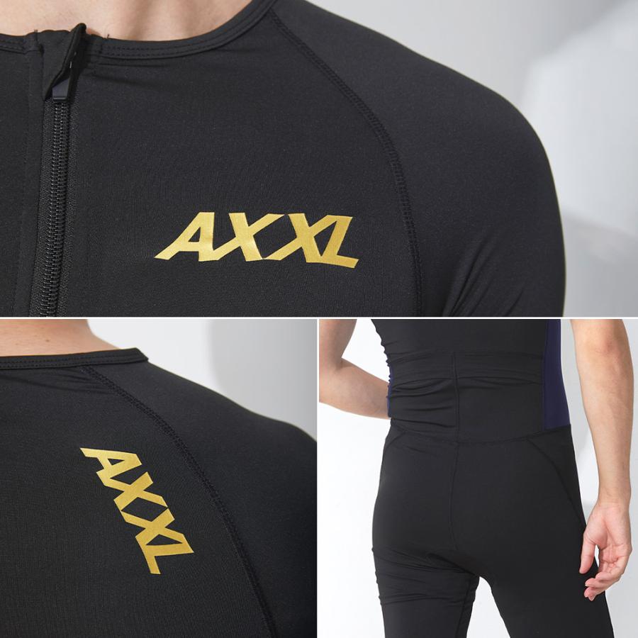AXXL SUITS トライアスロン用 トライスーツ 半袖 メンズ S〜XXL