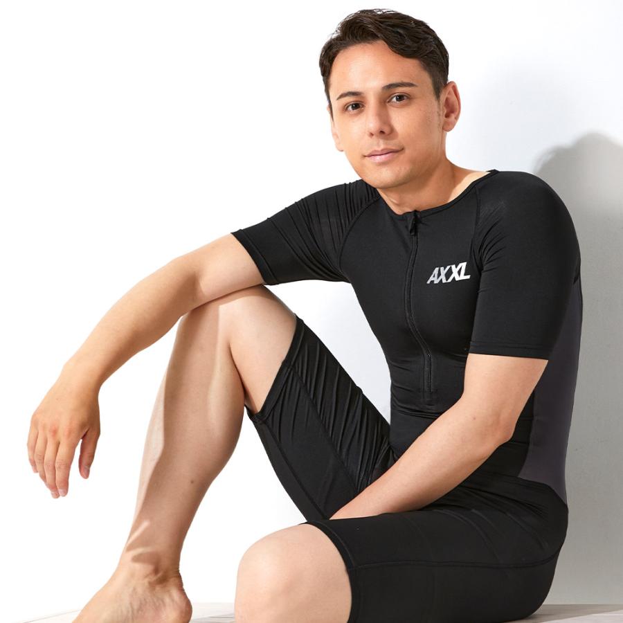 AWRLO トライアスロンウェア 青/黒 半袖