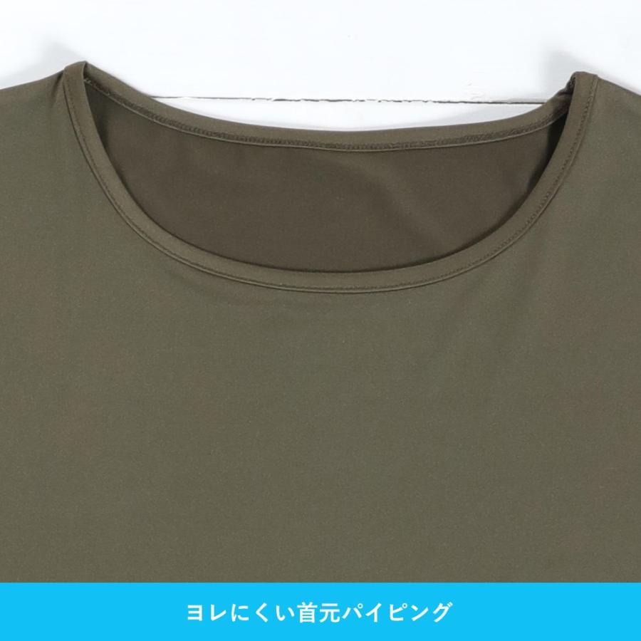 FELLOW ラッシュガード レディース Tシャツ クルーネック ゆったり 大きいサイズ UPF50+ UVカット 98％以上 紫外線対策｜go-island｜17