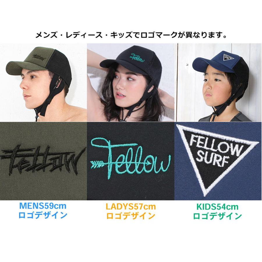 FELLOW サーフキャップ レディース 帽子 頭周り 57cm 紫外線カット 熱中症 日差し避け サーフィン キッズ メンズ | FELLOW | 17
