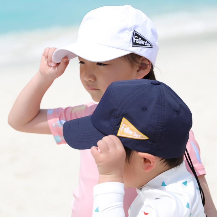 【4/12はP5倍】FELLOW ビーチキャップ キッズ 帽子 頭周り 54cm 紫外線カット 熱中症 日差し避け サーフィン メンズ レディース | FELLOW | 01