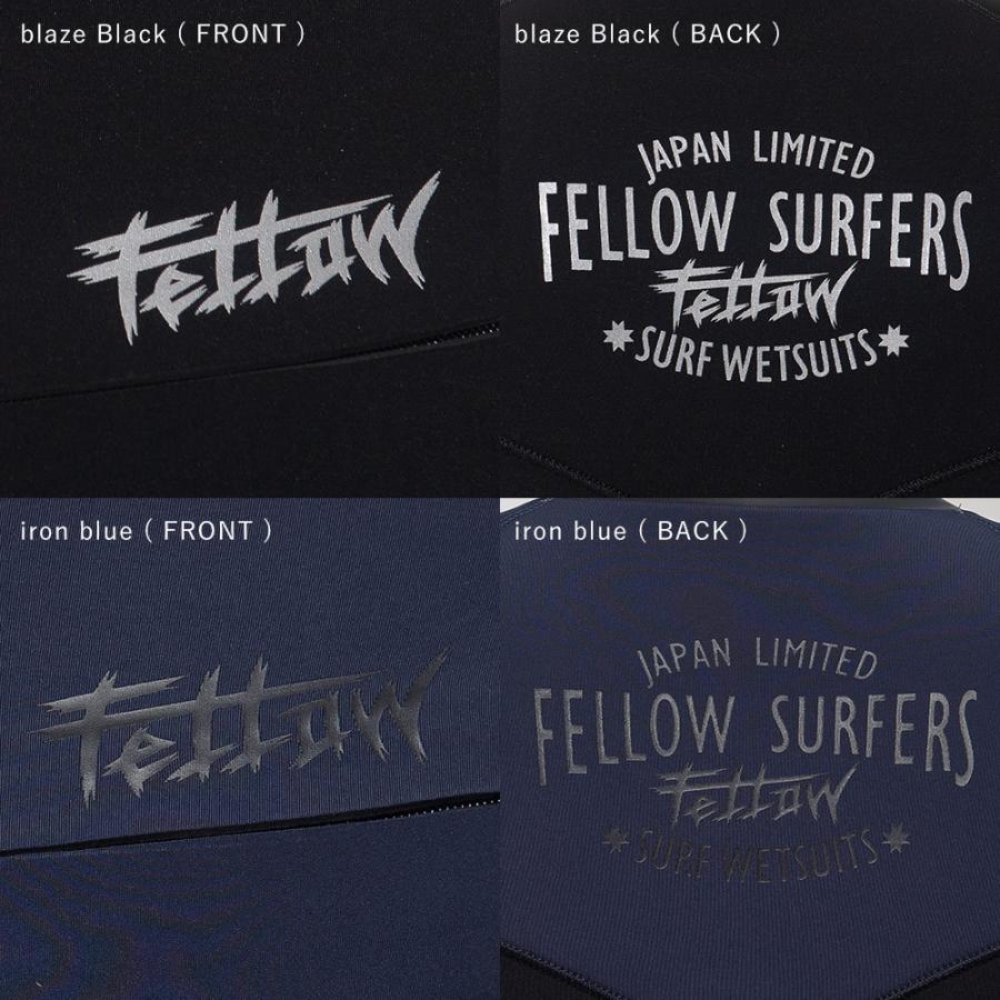 FELLOW ウェットスーツ フルスーツ ロングチェストジップ メンズ 3mm サーフィン ジャーフル 日本規格 | FELLOW | 04