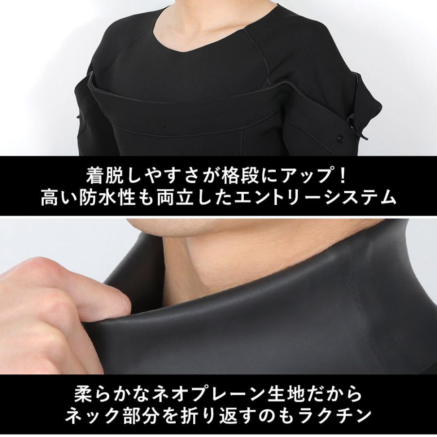 FELLOW ウェットスーツ フルスーツ ロングチェストジップ メンズ 3mm