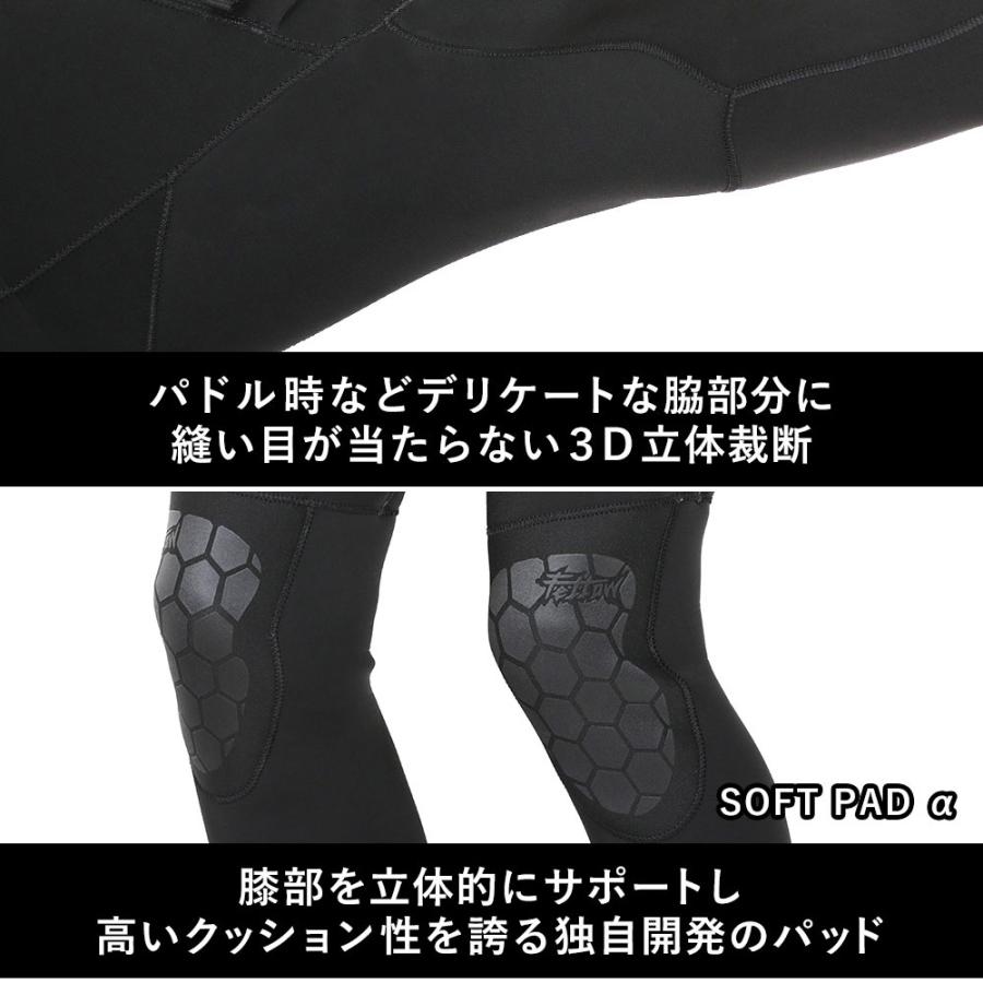 FELLOW ウェットスーツ フルスーツ ロングチェストジップ メンズ 3mm