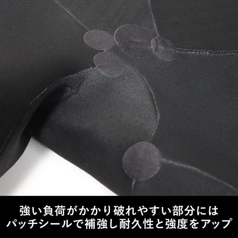 FELLOW メンズ スキン ロングスプリング バックジップ 3mm ウェット