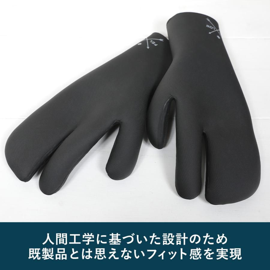 DAVE ウェットスーツ　サーフィン用　３ミリグローブ　Mサイズ FELLOW 【5〜7日10％OFF】FELLOW サーフグローブ ミトン 型 3mm