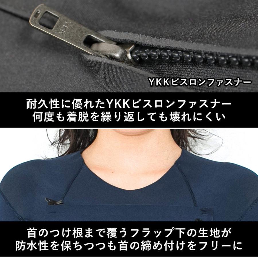 FELLOW ウェットスーツ フルスーツ レディース チェストジップ 3mm