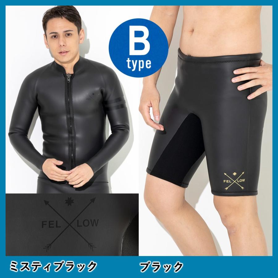 fellowウェットスーツフルスーツバックジップメンズ3mmラバースキン FELLOW ウェットスーツ フルスーツ バックジップ メンズ 3mm