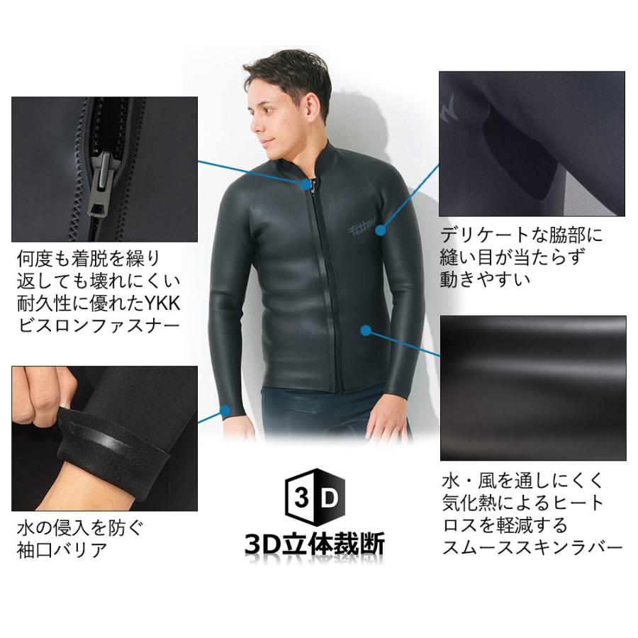 FELLOW 【最大20%お得!】FELLOW ウェットスーツ タッパー 3mm