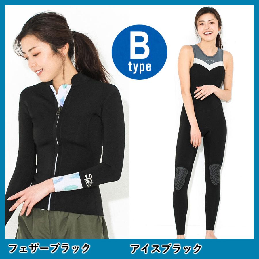 FELLOW ウェットスーツ タッパー 2mm ＆ バックジップ ロングジョン