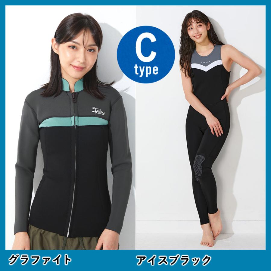 FELLOW 【特価】FELLOW ウェットスーツ タッパー 2mm ＆ バックジップ