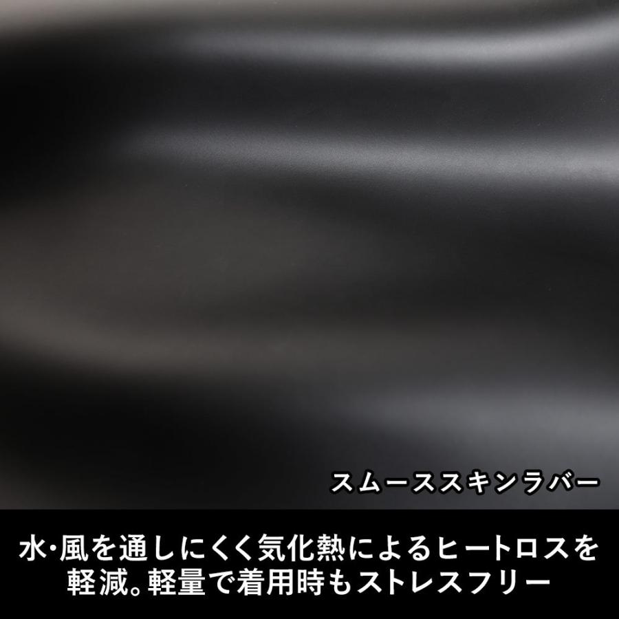 FELLOW ウェットスーツ タッパー フロントジップ 3mm スキン ラバー