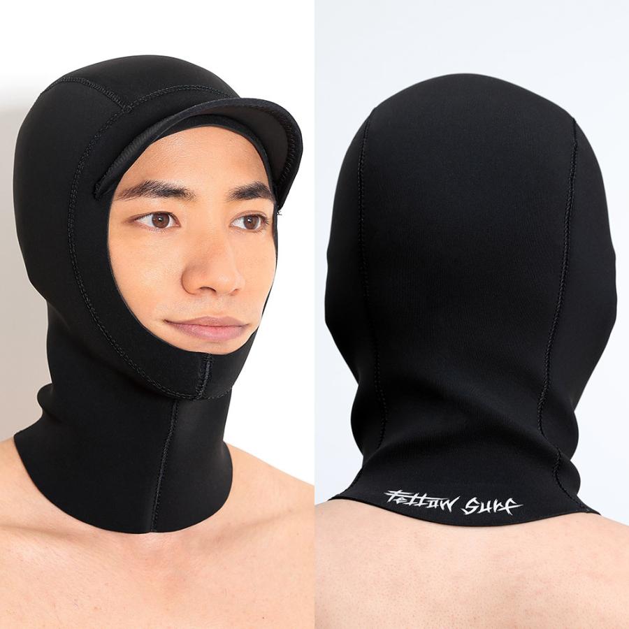 FELLOW サーフキャップ 防寒 ウェットキャップ メンズ レディース 2mm