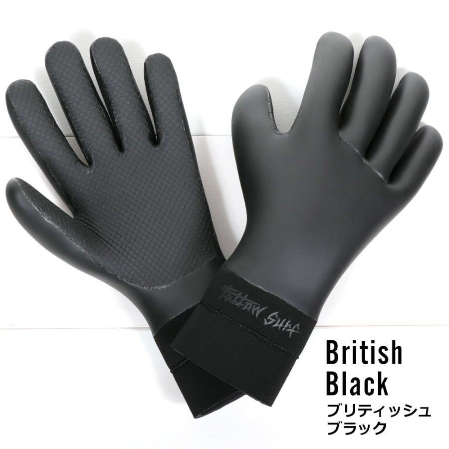 FELLOW サーフグローブ メンズ レディース 4mm スキン サーフィン 裏