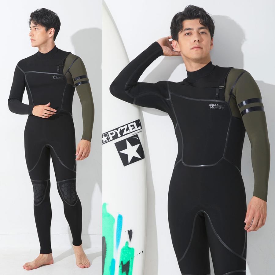 FELLOW ウェットスーツ フルスーツ メンズ ワンショルダーチェスト