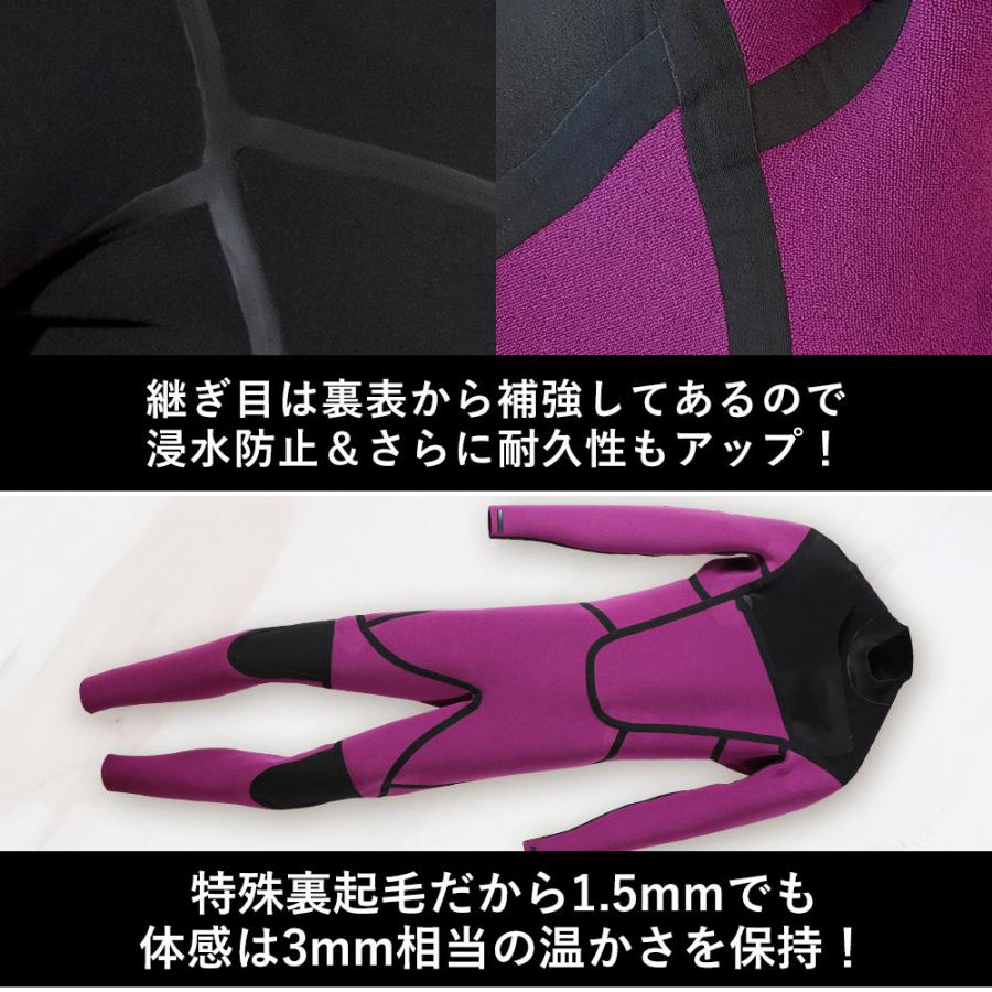 フルスーツ Mサイズ 青 2/2 mm サーフィン　SUP ms674189142256_desc_1.jpg