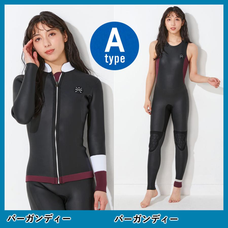 Fellow ウェットスーツ XL ブラック/ブルー FELLOW ウェットスーツ タッパー 3mm ＆ ロングジョン セット