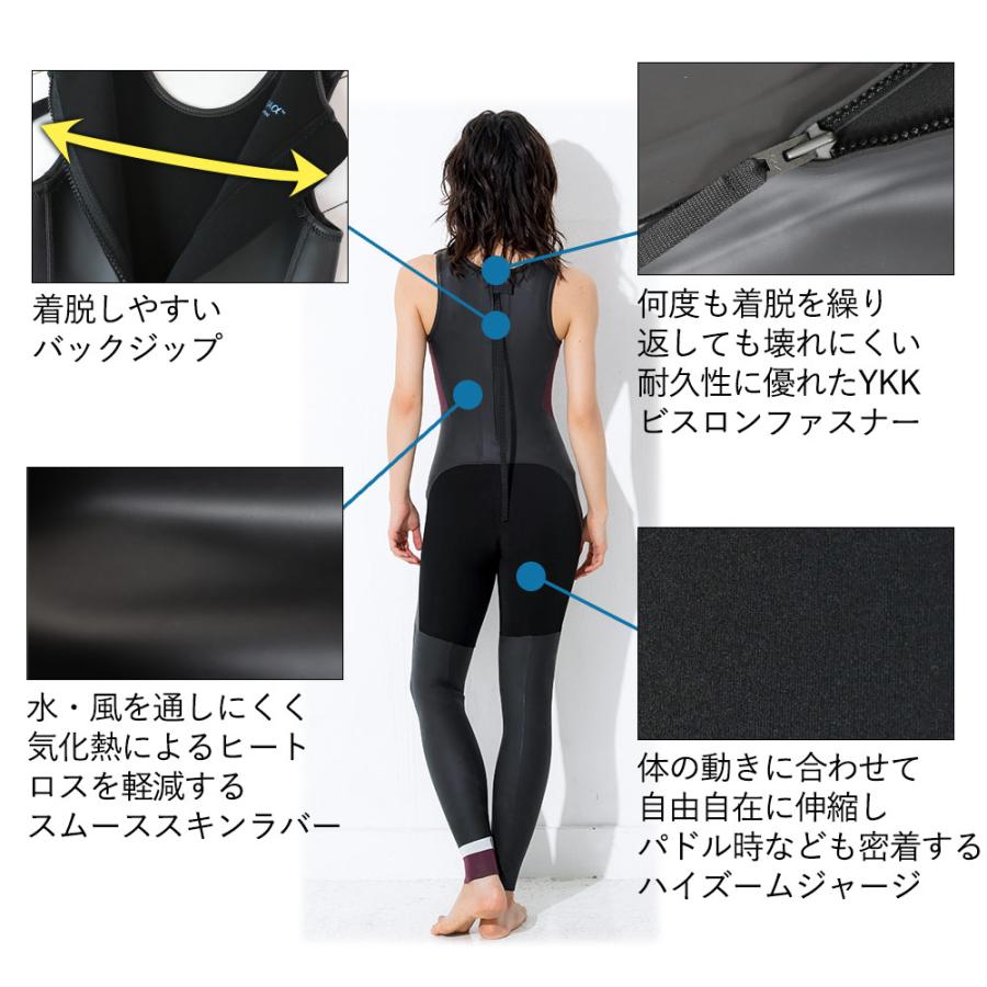 FELLOW ウェットスーツ タッパー 3mm ＆ ロングジョン セット