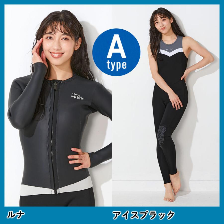 FELLOW 【特価】FELLOW ウェットスーツ タッパー ＆ ロングジョン