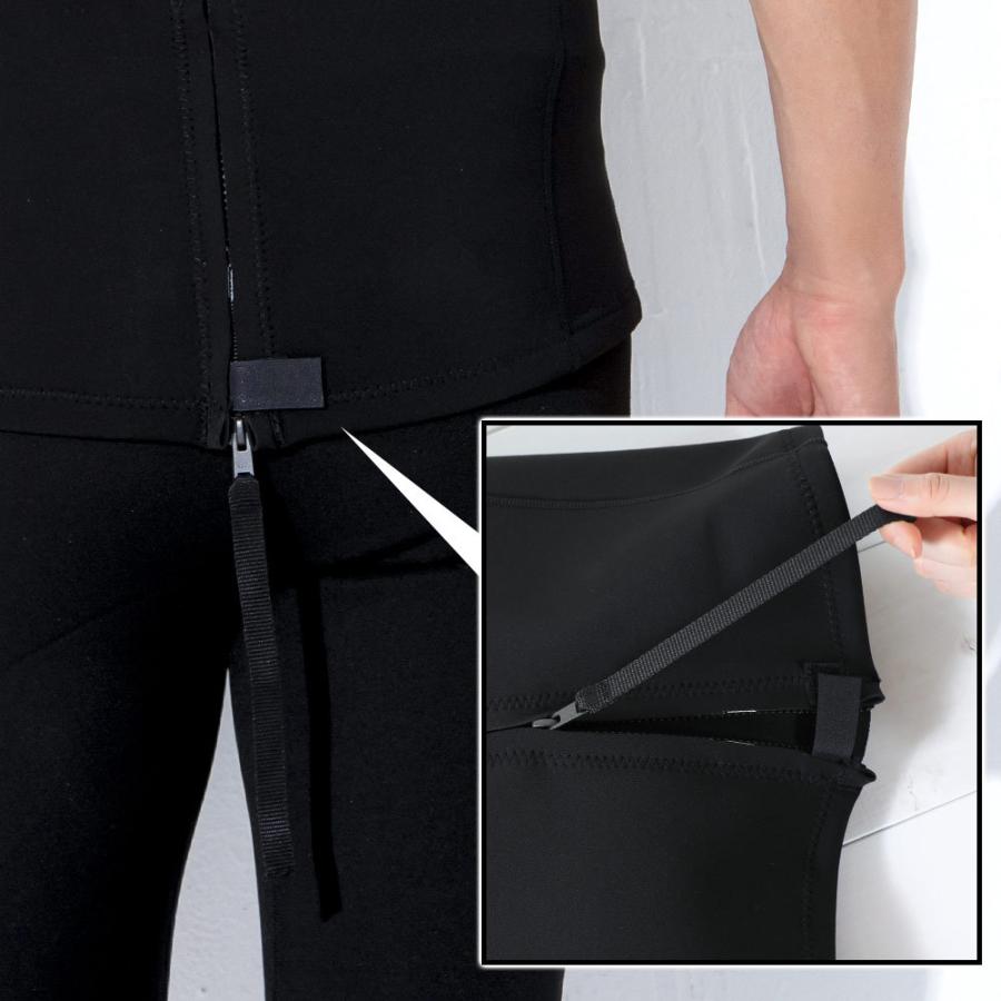 25日5％OFF】FELLOW ウェットスーツ ベスト ハーフバックジップ 1mm