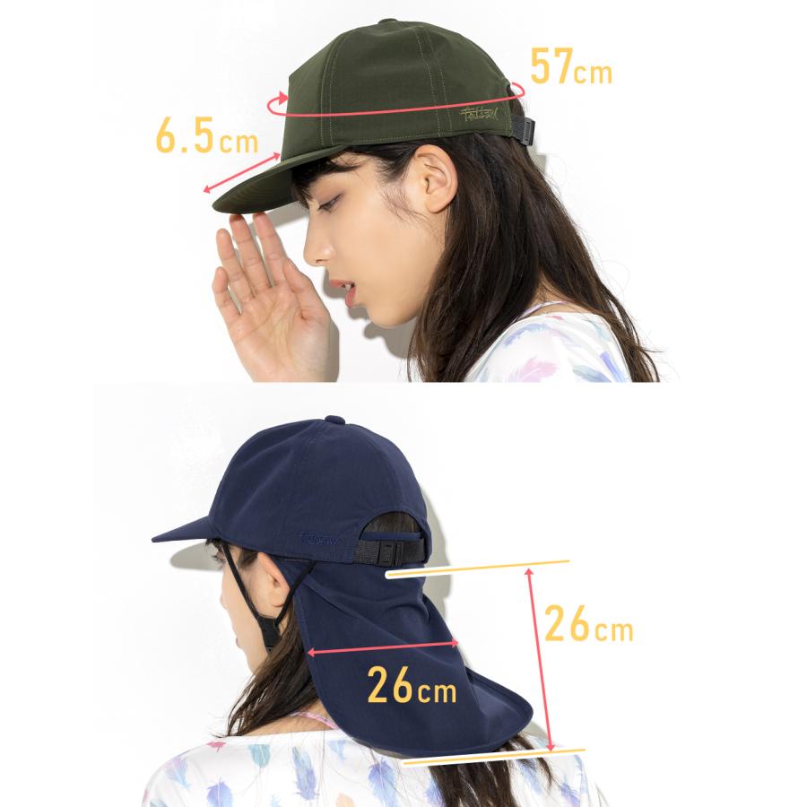 FELLOW サーフキャップ 57cm 水陸両用 ビーチキャップ 速乾 あごストラップ ネックガード 帽子 サーフィン SUP | FELLOW | 15