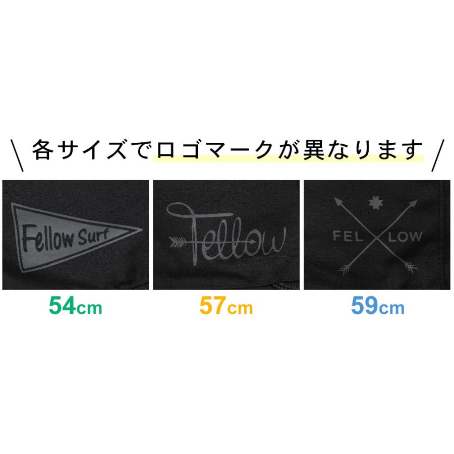 FELLOW リバーシブルビーチハット 帽子 頭周り 57cm ビーチハット