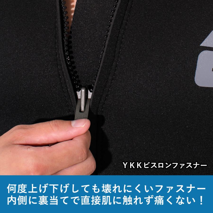 【エントリーでお得！】ウェットスーツ フロントジップ タッパー メンズ ジャージ ALL2.5mm サーフィン ウエット 日本規格 紫外線対策｜go-island｜08
