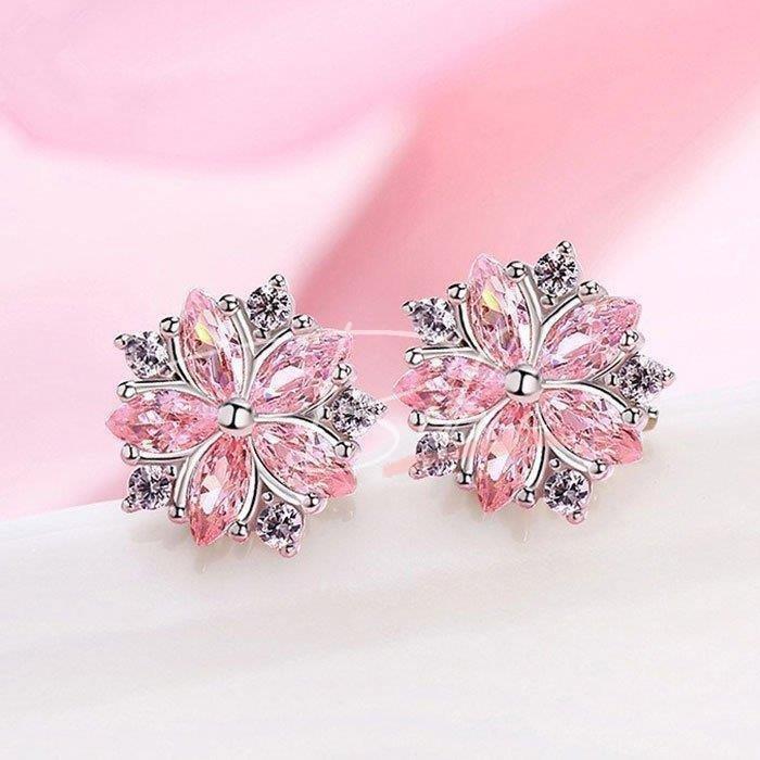 日本製】 ダイヤモンドcz ピンクダイヤ さくら 桜 レディース ピアス シルバー925 誕生日プレゼント ホワイトデーのお返し 春 人気 プラチナ仕上げ ピアス 日本製】 ダイヤモンドcz ピンクダイヤ さくら 桜 レディース ピアス シルバー925 誕生日プレゼント ホワイトデーのお返し 春 人気 プラチナ仕上げ ピアス