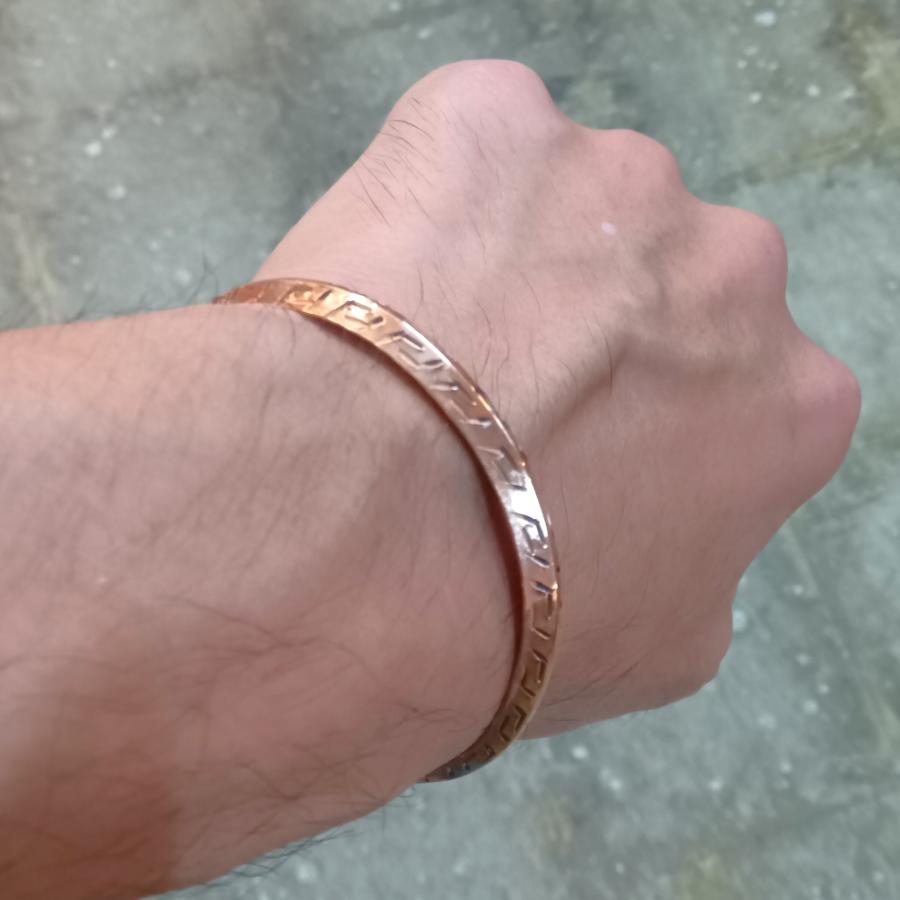バングル ブレスレット コッパ― 銅 ネパール ハンドメイド