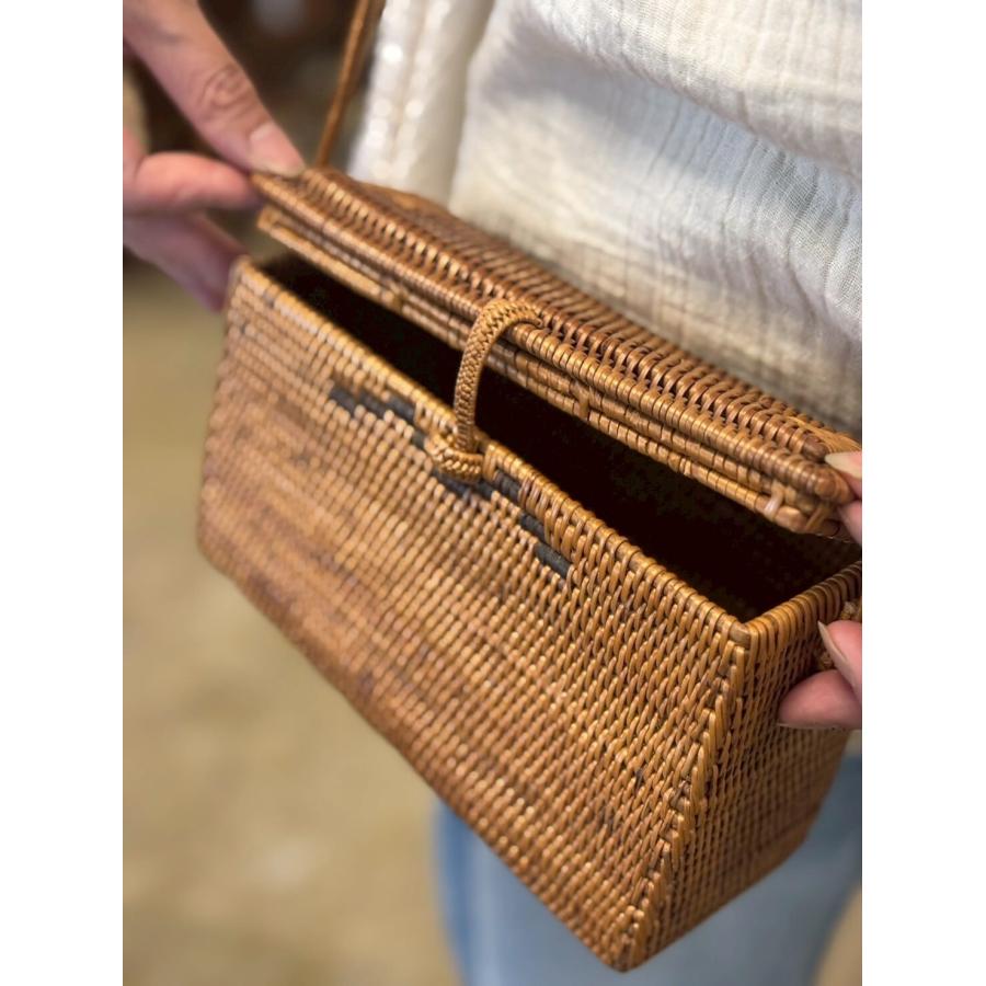 アタバッグ ポシェット ショルダー バリ島 トゥガナン ハンドメイド