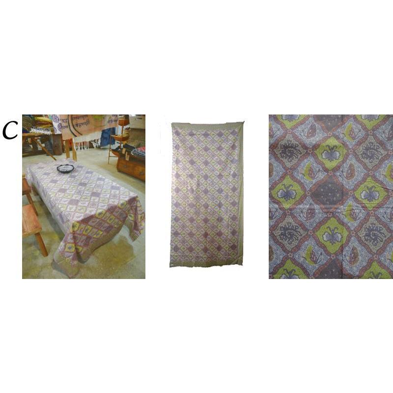 チロリアン マルチカバー オーストリア クロス 敷物 民族 生地