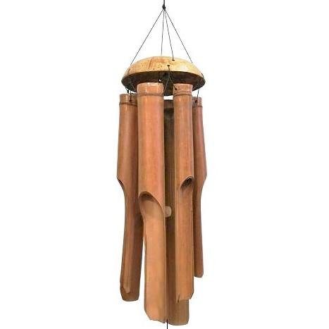 ウィンドチャイム 竹 風鈴 バンブー ココナツ チャイム 130cm ドアベル