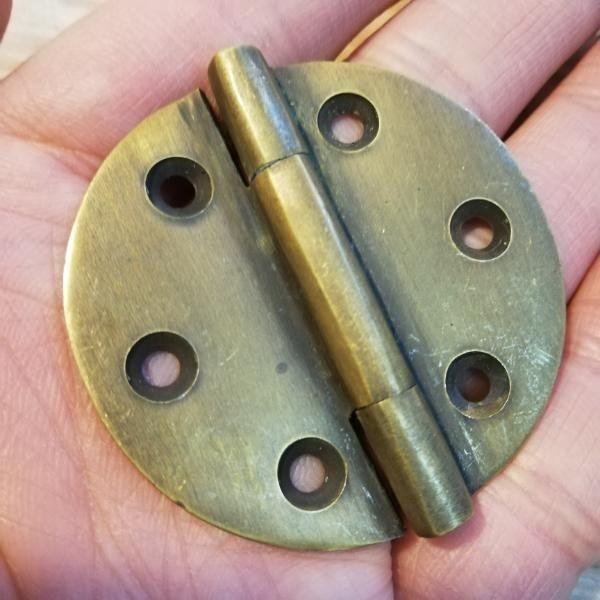 ちょうつがい 蝶番 丁番 ヒンジ おしゃれ 真鍮 レトロ アンティーク 新