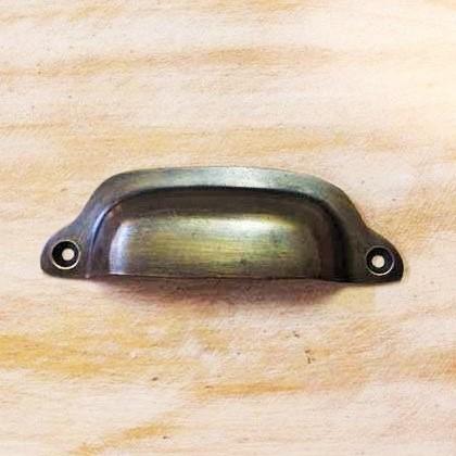 引き手 取っ手 つまみ リング 真鍮 ノブ 引き出し アンティーク