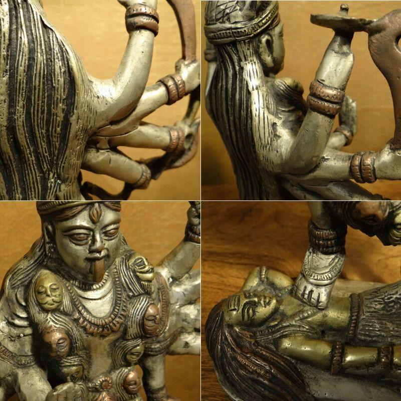 インドの神様/カーリー/シヴァ/置物/神様/仏像/縁起物/迦利/迦哩