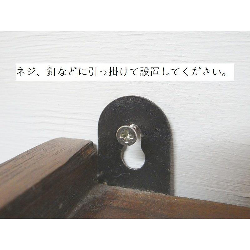 壁掛け棚　木製ガラスウォールキャビネット 壁掛け棚 木製ガラスウォールキャビネット