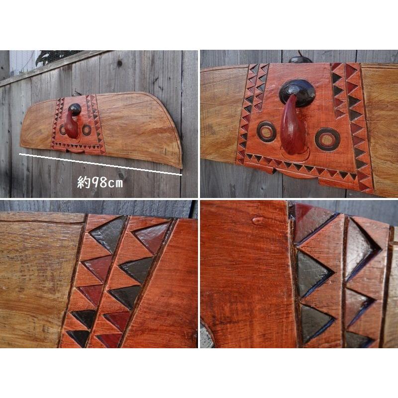 アフリカ 伝統 木彫り ホークマスク ブルキナファソ マスク バリ