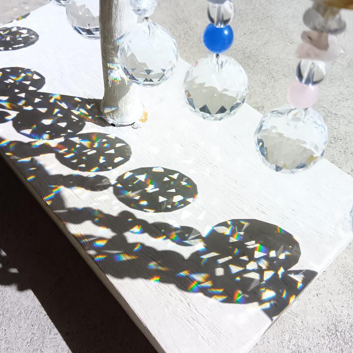 サンキャッチャー 幸運を呼ぶインテリア ストラップチャーム