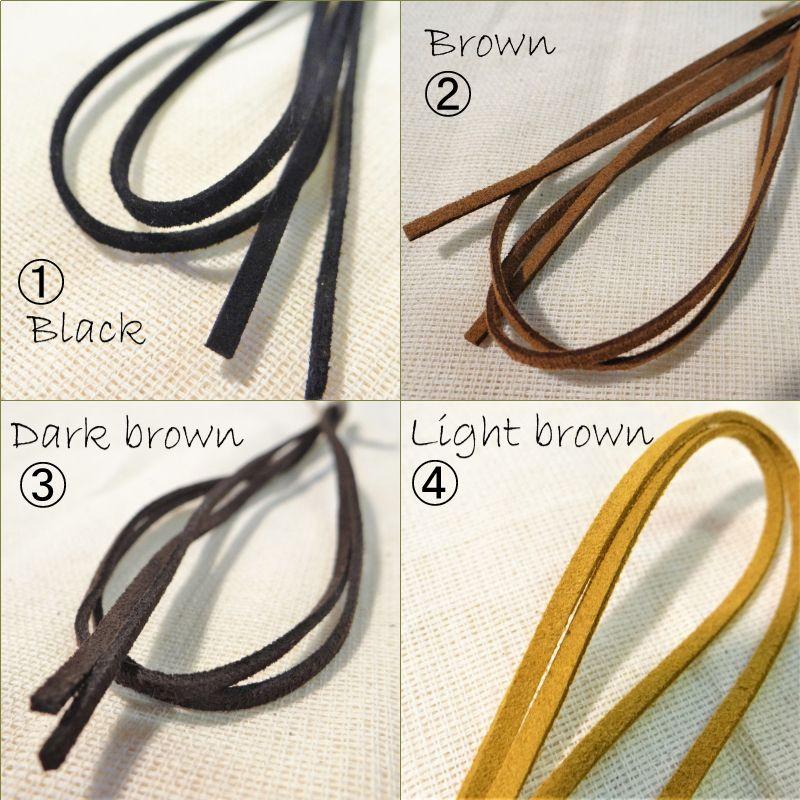 フェイクレザー 紐 90cm ひも ハンドメイド 手芸 アクセサリー パーツ
