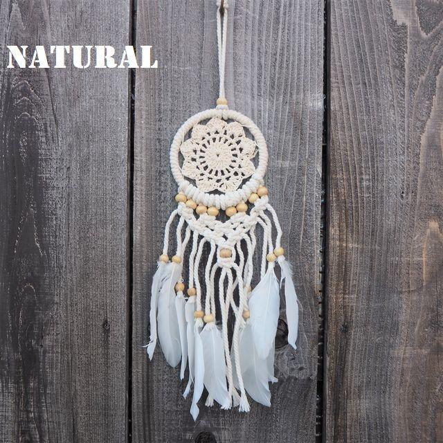 ドリームキャッチャー マクラメ 雑貨 装飾品 壁掛け ハンギング 新生活