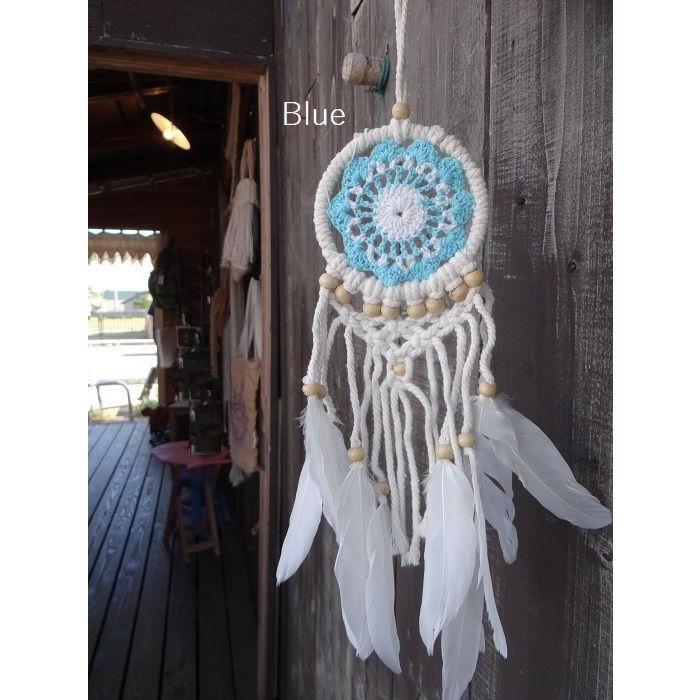 ドリームキャッチャー マクラメ 雑貨 装飾品 壁掛け ハンギング 新生活