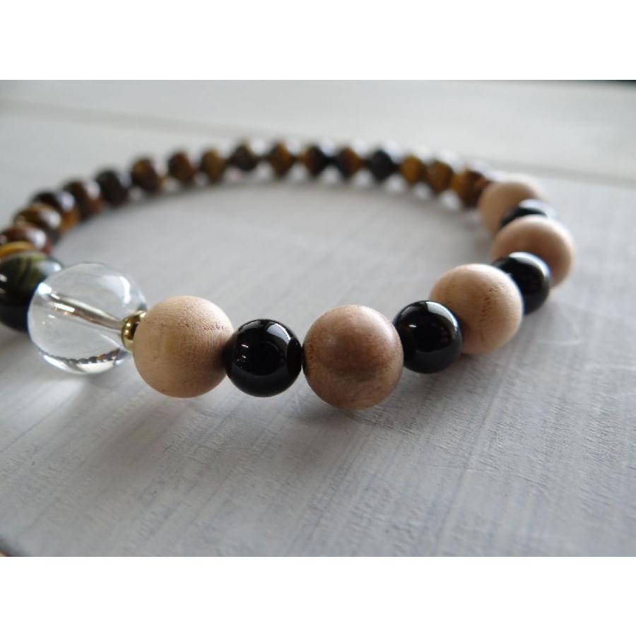 ブレスレット 天然石 パワーストーン おしゃれ タイガーアイ ブルー