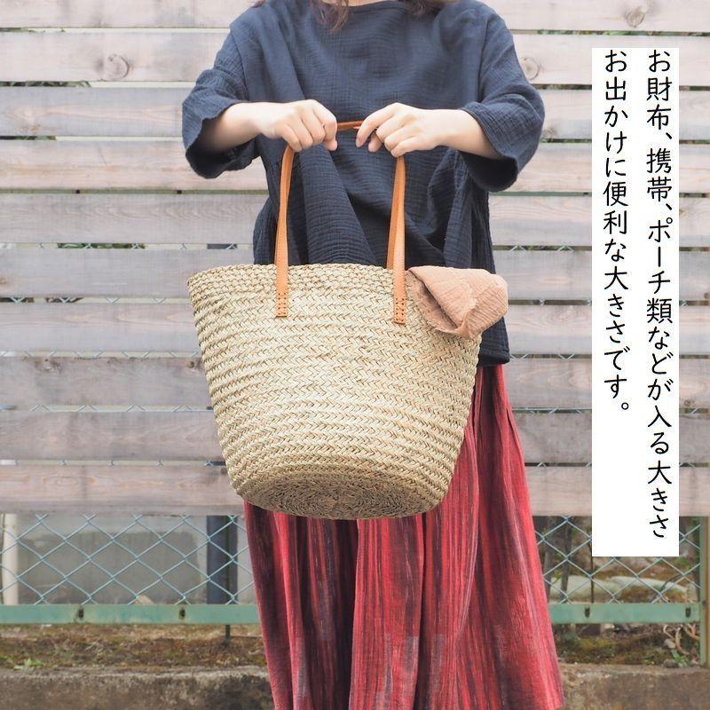 かごバッグ シーグラス バスケット 水草 天然素材 かご トート  